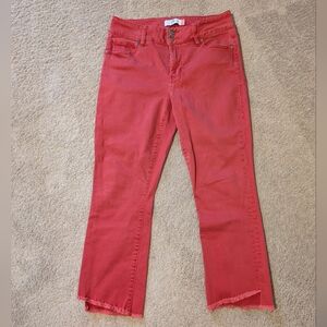 CAbi Red Flare Women's Jeans